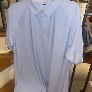 Lululemon Athletica Blue Polo Soft Lightweight Shirt